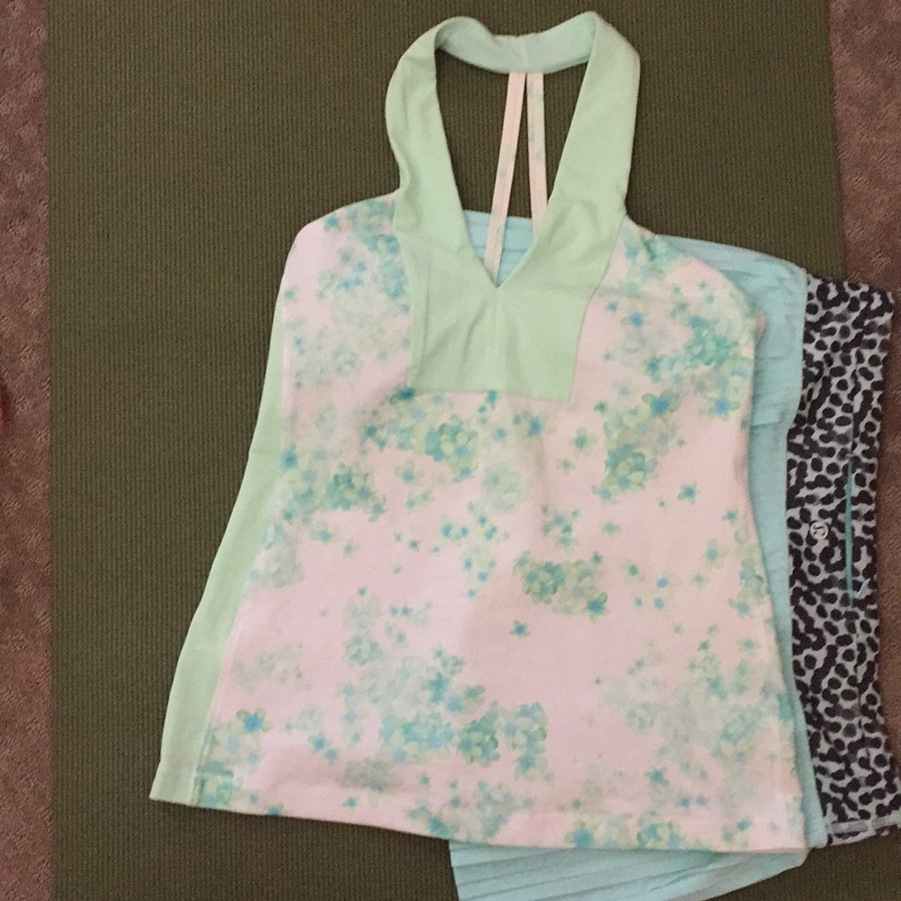 Lululemon Open Soul Frangipani 8 EUC